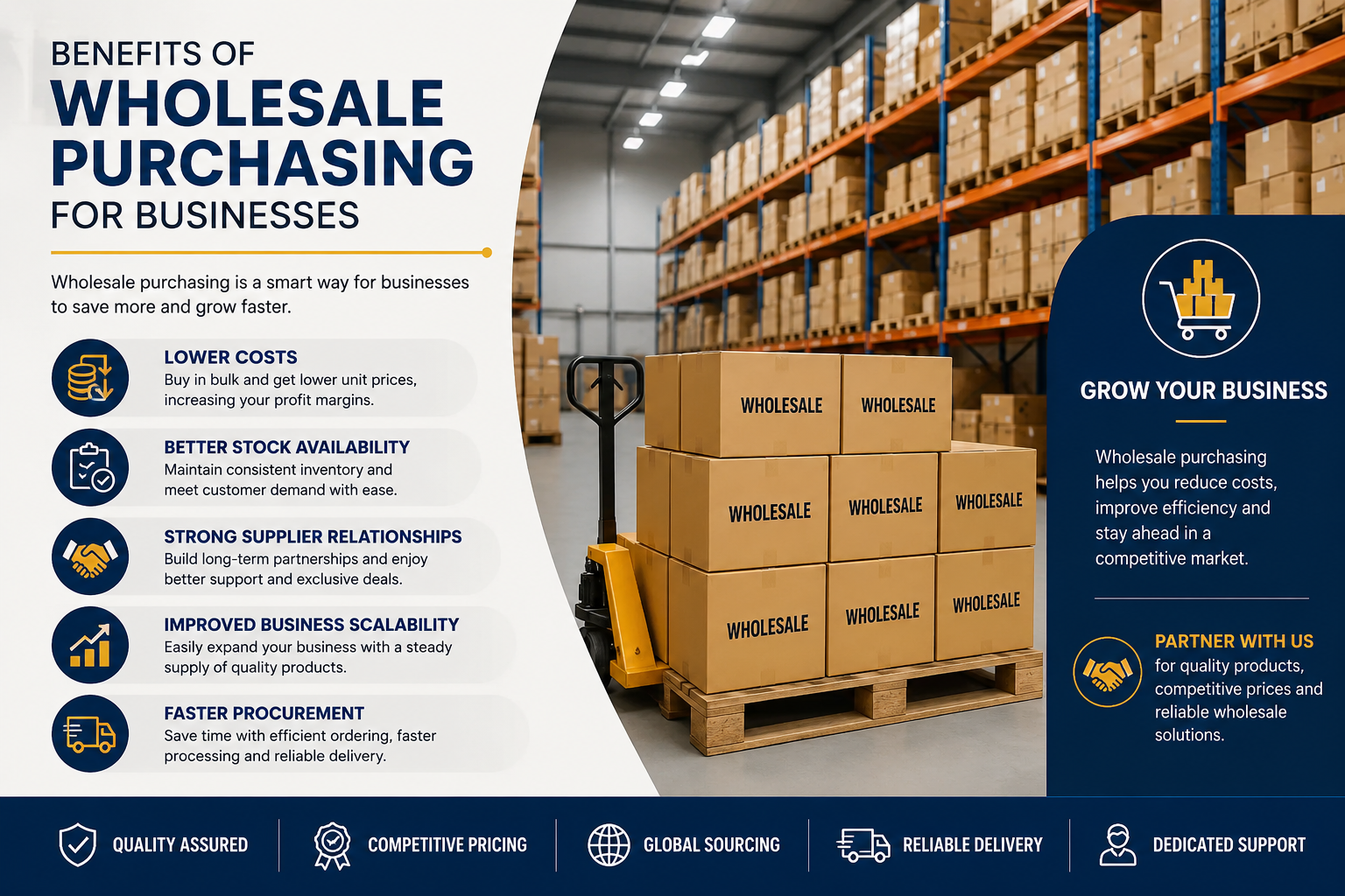 Benefits of Wholesale Purchasing for Businesses