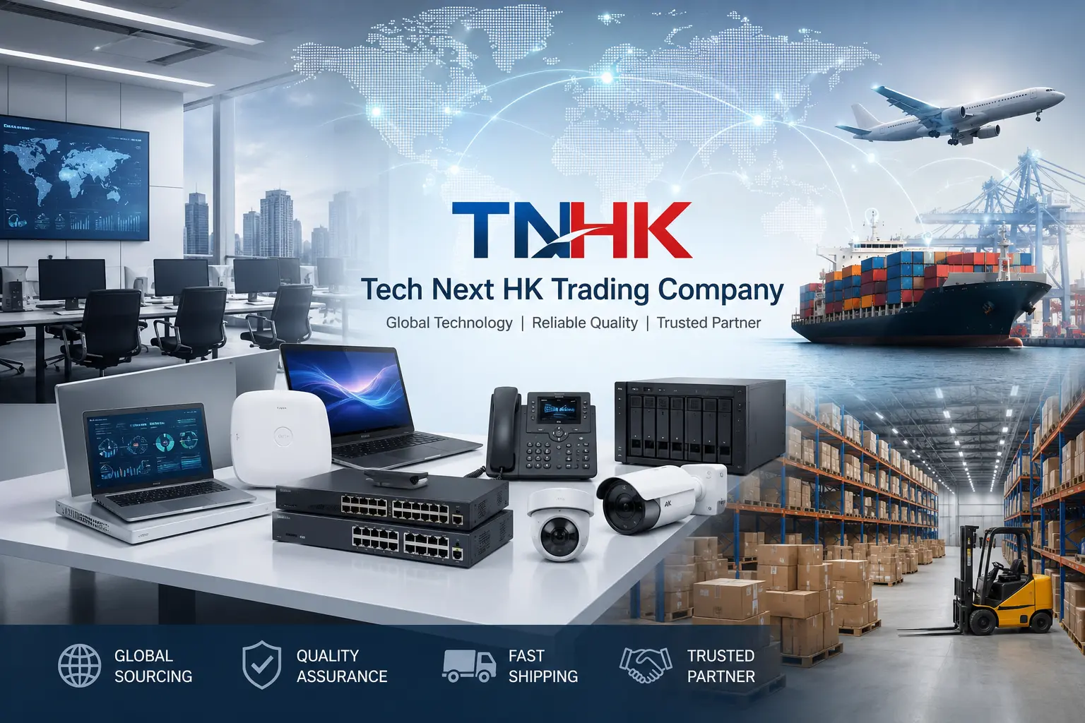 Tech Next HK Trading Company – Global Technology & Electronics Trading Solutions